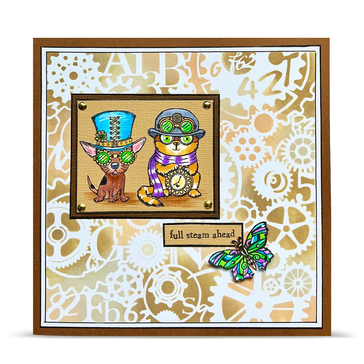 TP-1462 - A6 Stamp Sets - Papillons