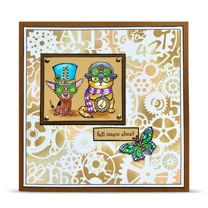 TP-1462 - A6 Stamp Sets - Papillons