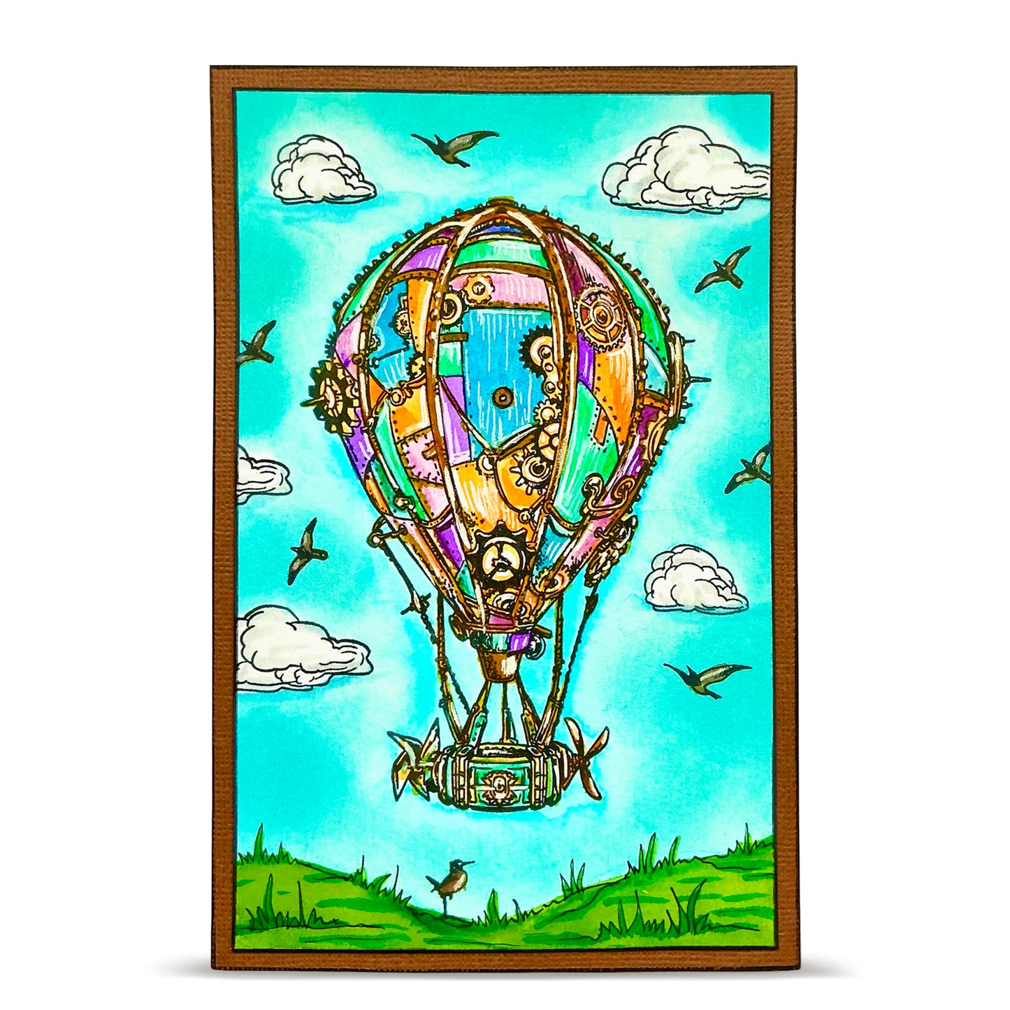 TP-1454 - A6 Stamp Sets - Sky Mechanism