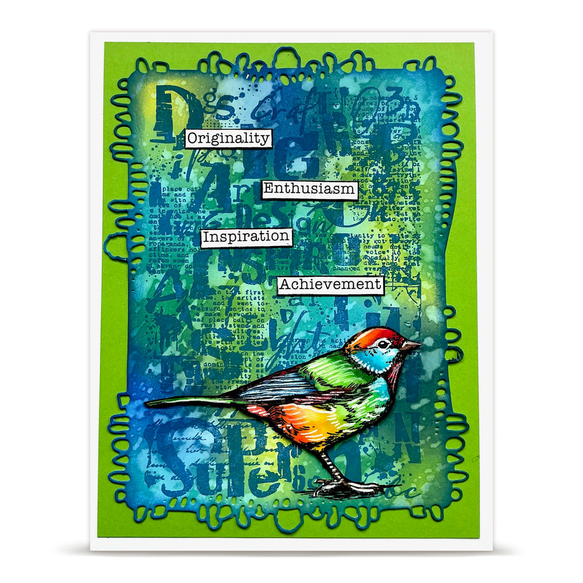 TP-1330 - A6 Stamp Set - Word Frenzy