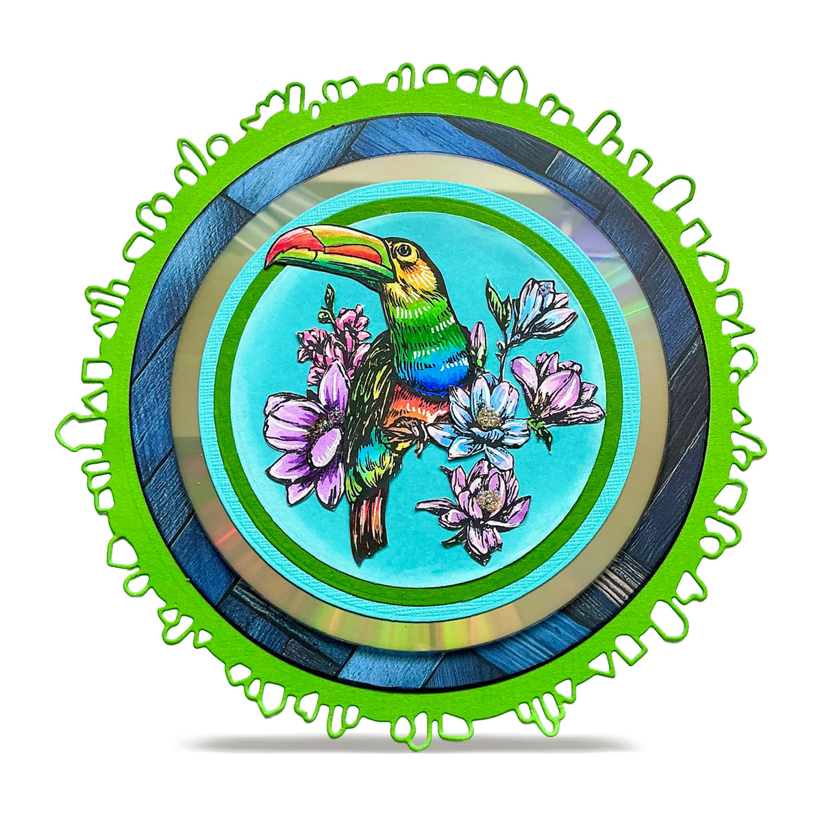 TP-1347 - A6 Stamp Set - Bubbly Toucan