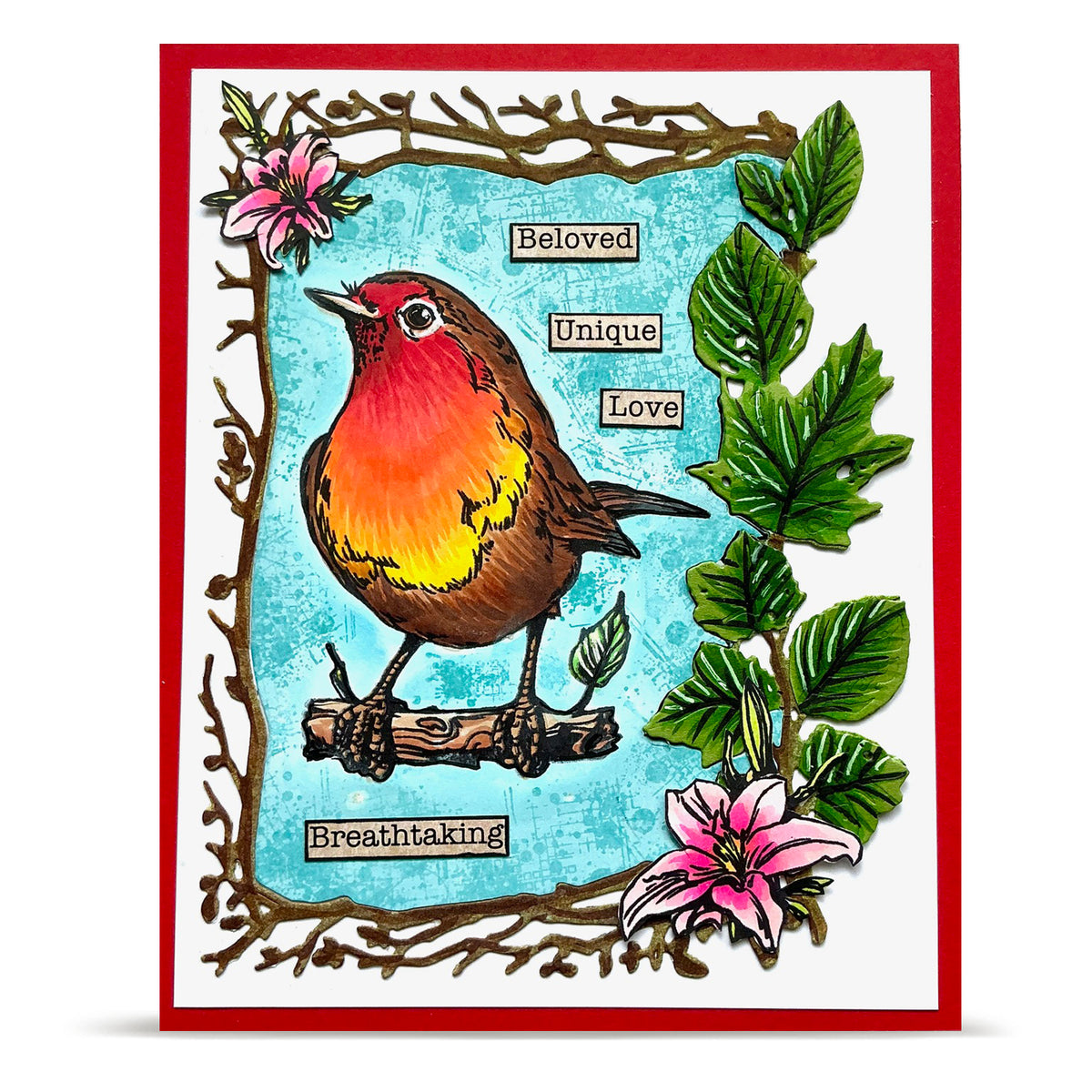 TP-1349 - A6 Stamp Set - Robin Sprout