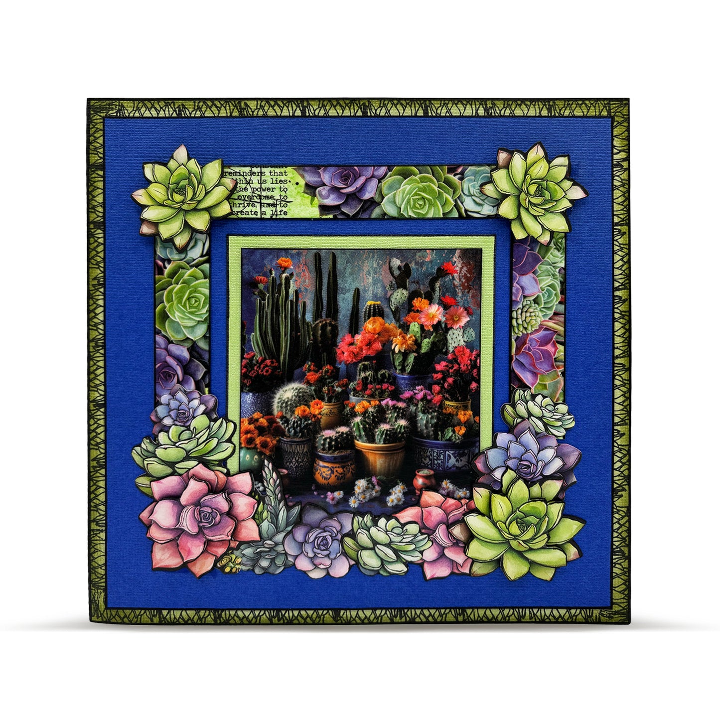 #1090 - A7 Stamp Set - Pot Party