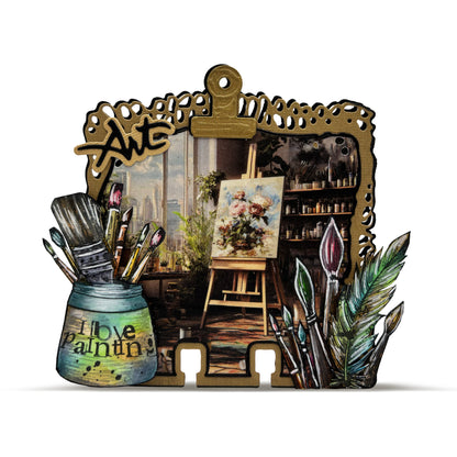 #919 - A6 Clear Stamp Set - Inking Gears