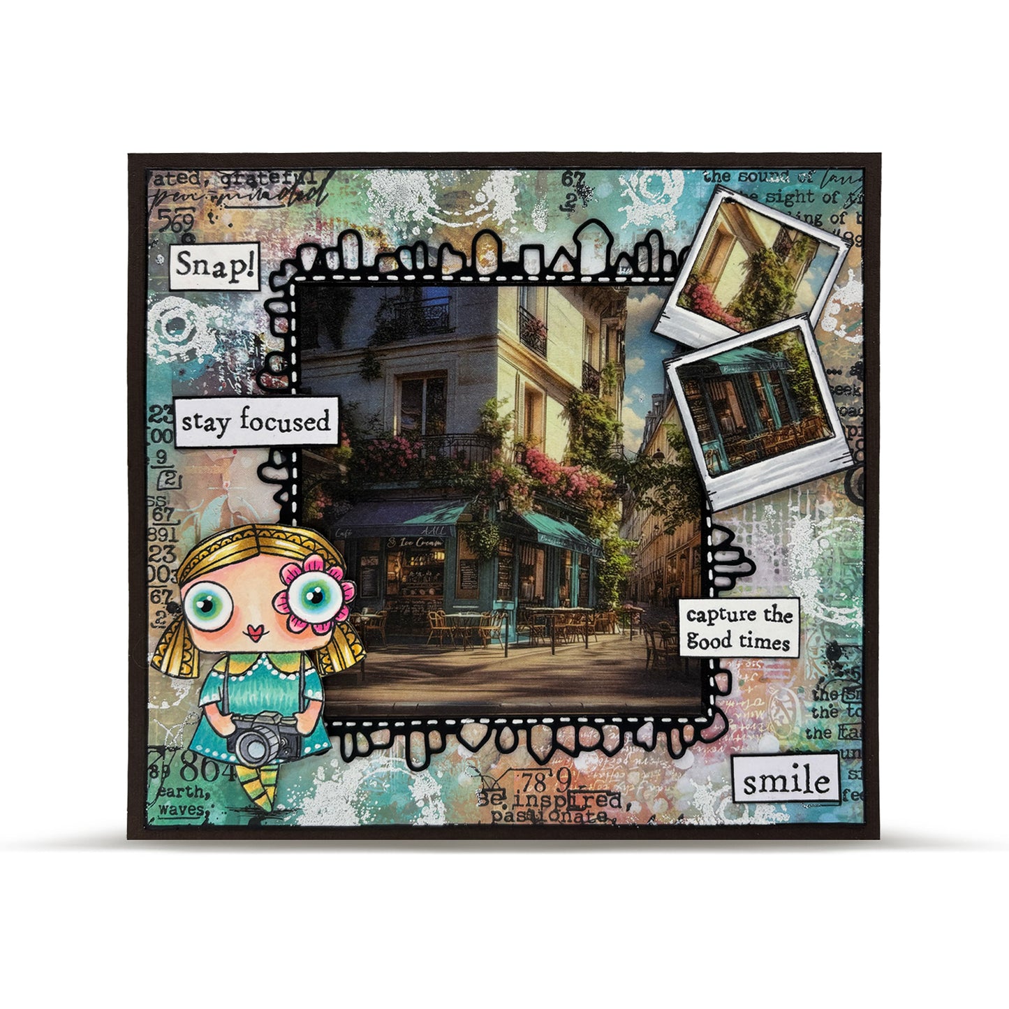 #514 - A7 Clear Stamp Set - The Photographer
