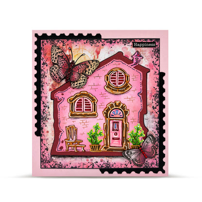 #DI-97 - Die-Cutting Die Set - Storybook House