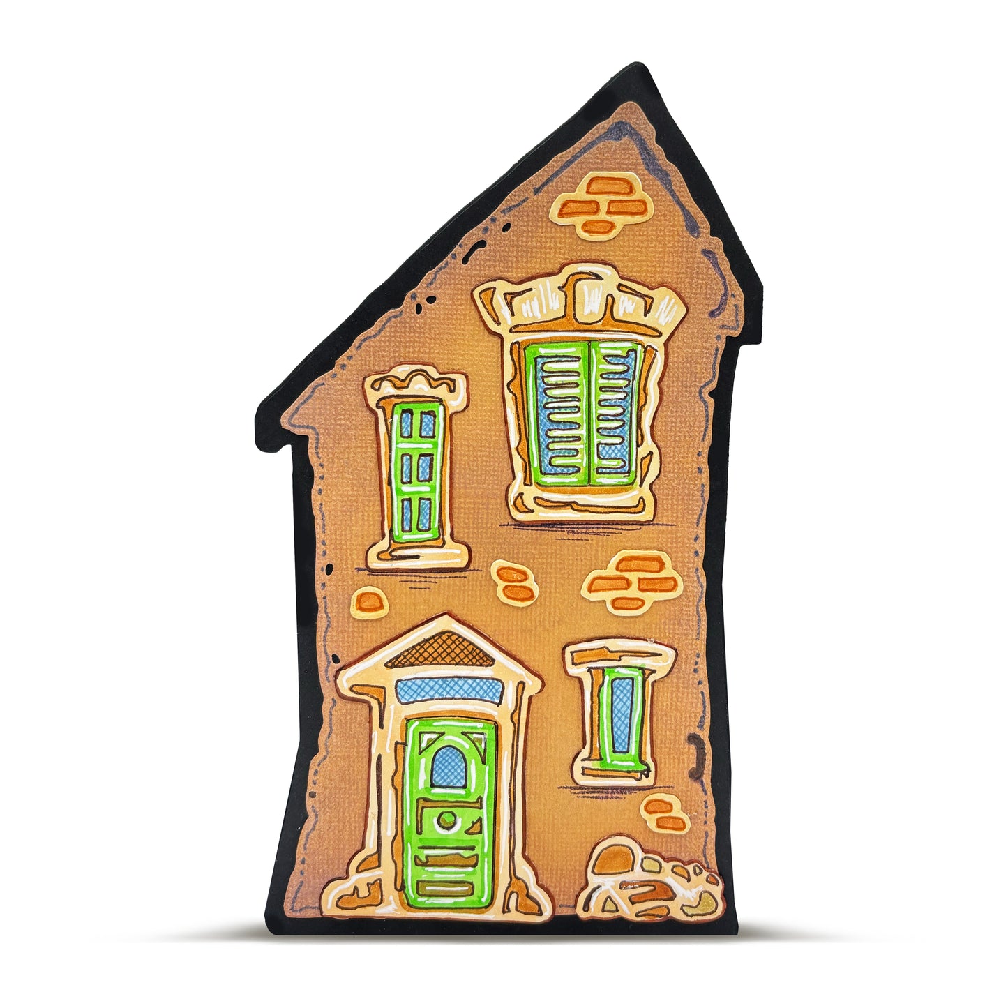 #DI-99 - Die-Cutting Die Set - Topsy-Turvy Home