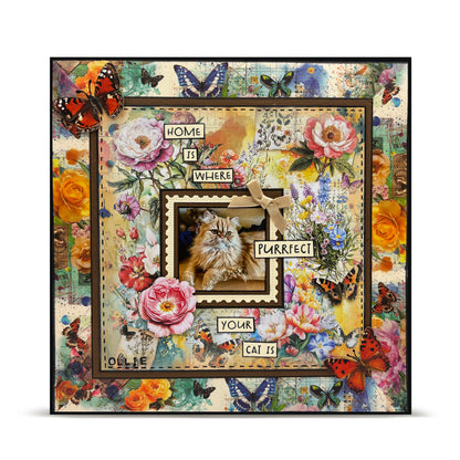 #408 - A6 Clear Stamp Set - Felines