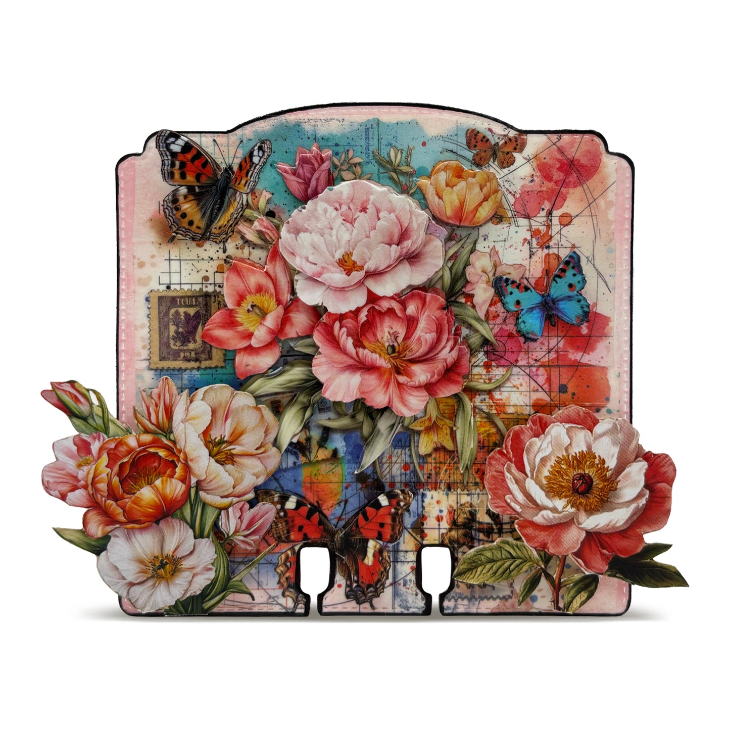 #MT-144 -  Washi Tape - Peonies Airmail (Layer-It-Up!