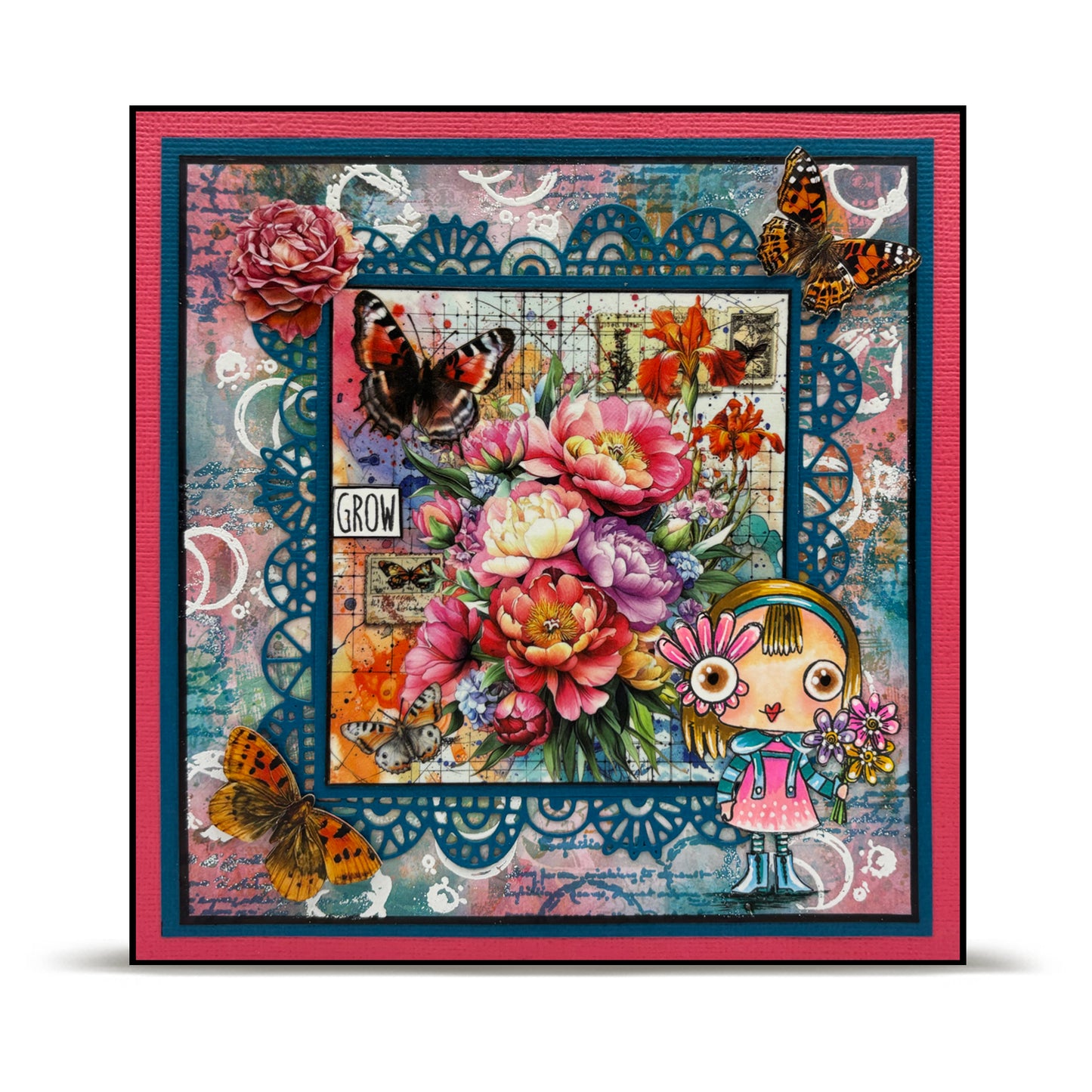 #510 - A7 Clear Stamp Set - Grow