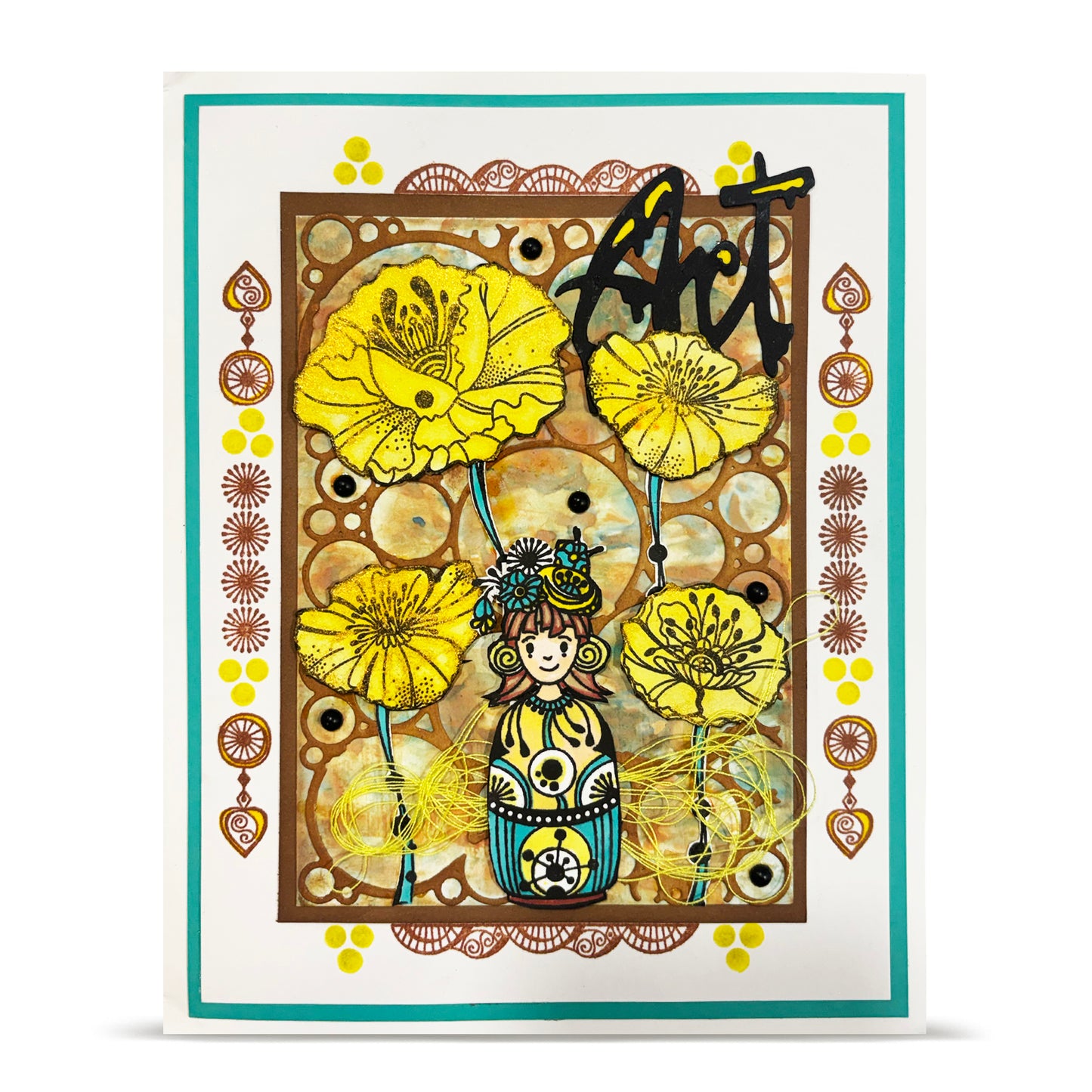 TP-1477 - A6 Stamp Sets - Funny Coquelicots