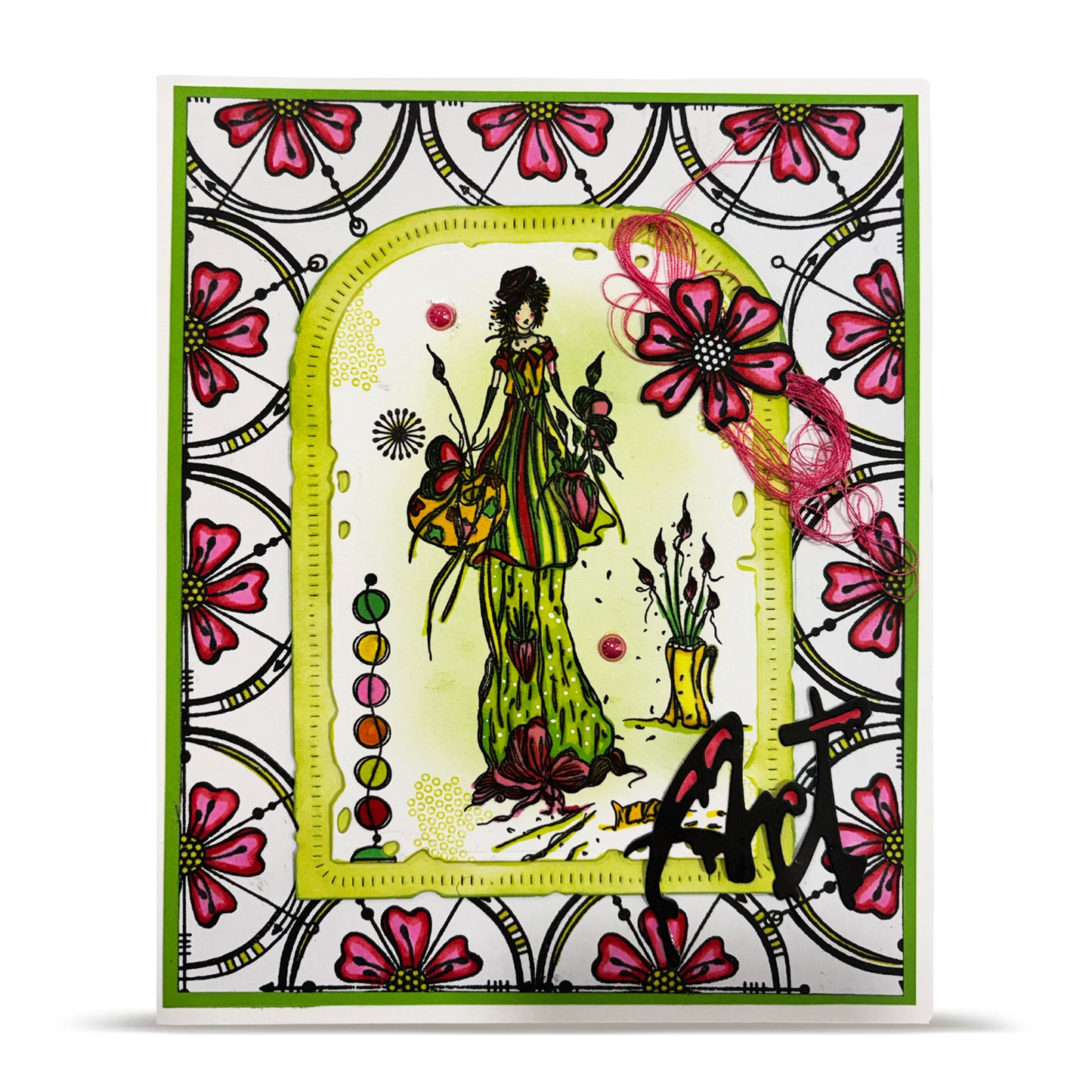 TP-1478 - A6 Stamp Sets - Graphic Coquelicots