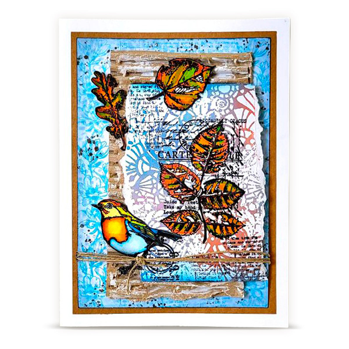 TP-1344 - A6 Stamp Set - Unbe-leaf-able