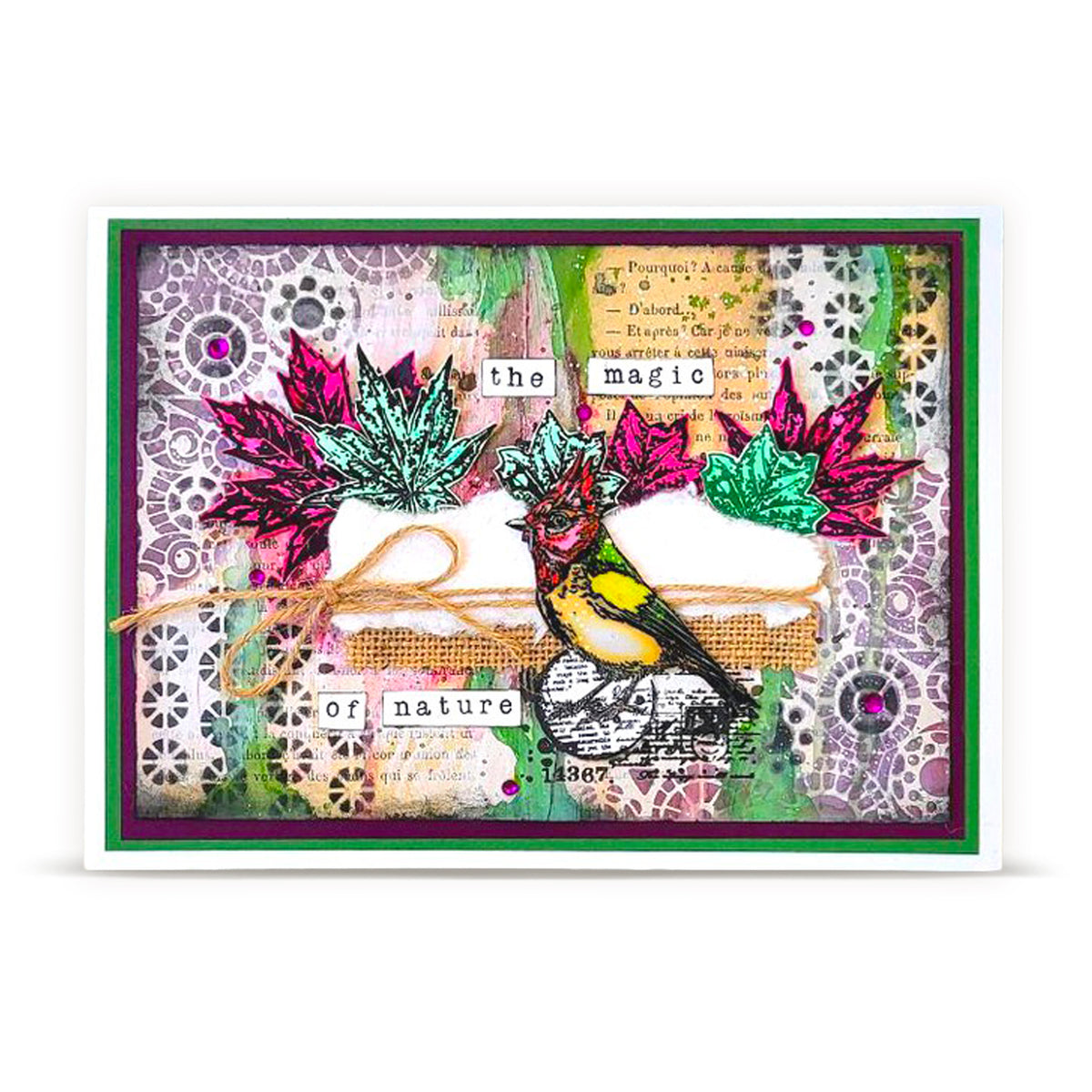 Autour de Mwa Hearted Nature Stamp Bundle