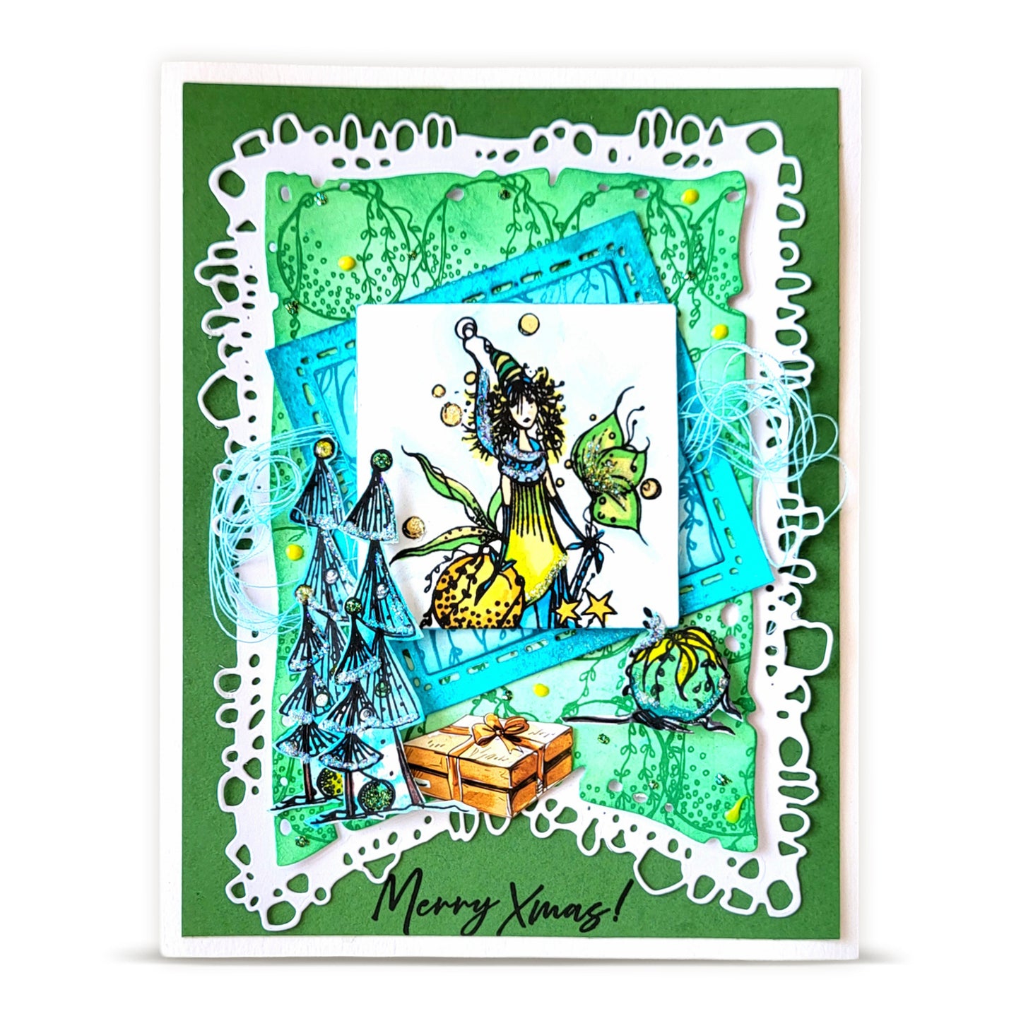 TP-1470 - A6 Stamp Set - Aerial Carol