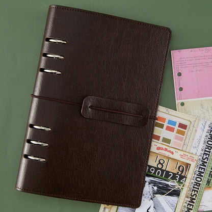 Spellbinders Turn the Page Dark Roast Binder by Esther Glas