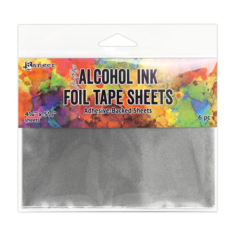 Ranger Tim Holtz® Alcohol Ink Foil Tape Sheets, 4.25" x 5.5"