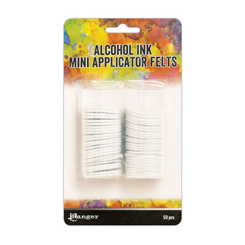 Ranger Tim Holtz® Alcohol Ink Mini Applicator Felts, 50pc