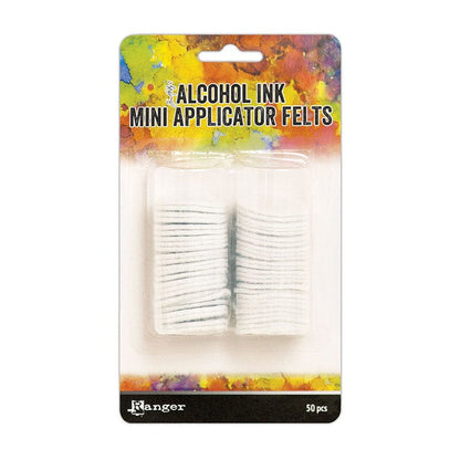 Ranger Tim Holtz® Alcohol Ink Mini Applicator Felts, 50pc