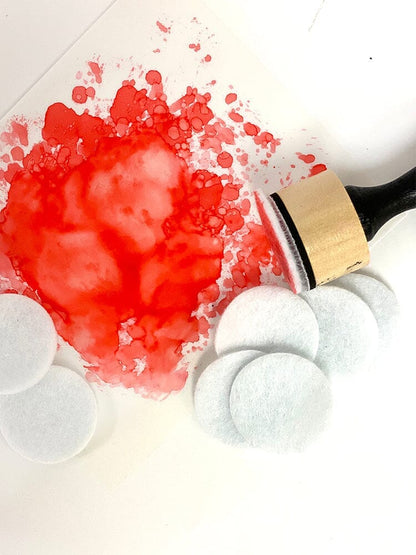Ranger Tim Holtz® Alcohol Ink Mini Applicator Felts, 50pc