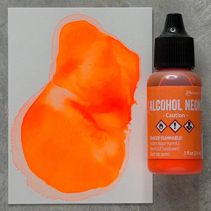 Ranger Tim Holtz® Alcohol Neon - Caution 0.5 fl oz