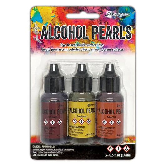 Ranger Tim Holtz Alcohol Ink Pearls Kits 3 Pcs - Kit #5