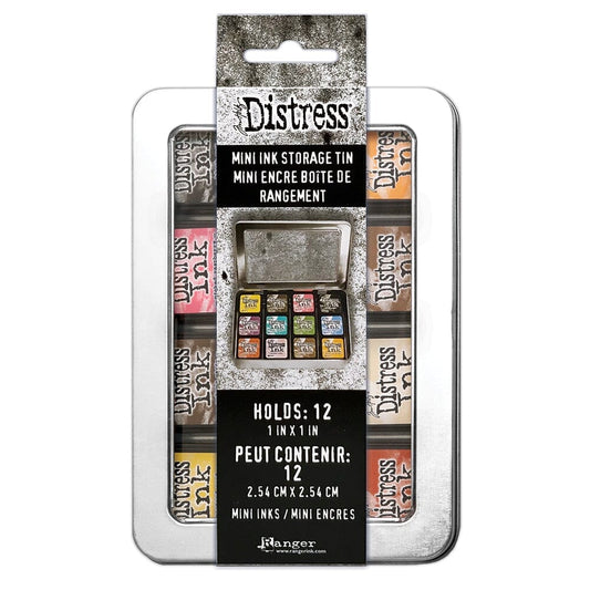 Ranger Tim Holtz Mini Distress Ink Storage Tin - Ships from 14th August