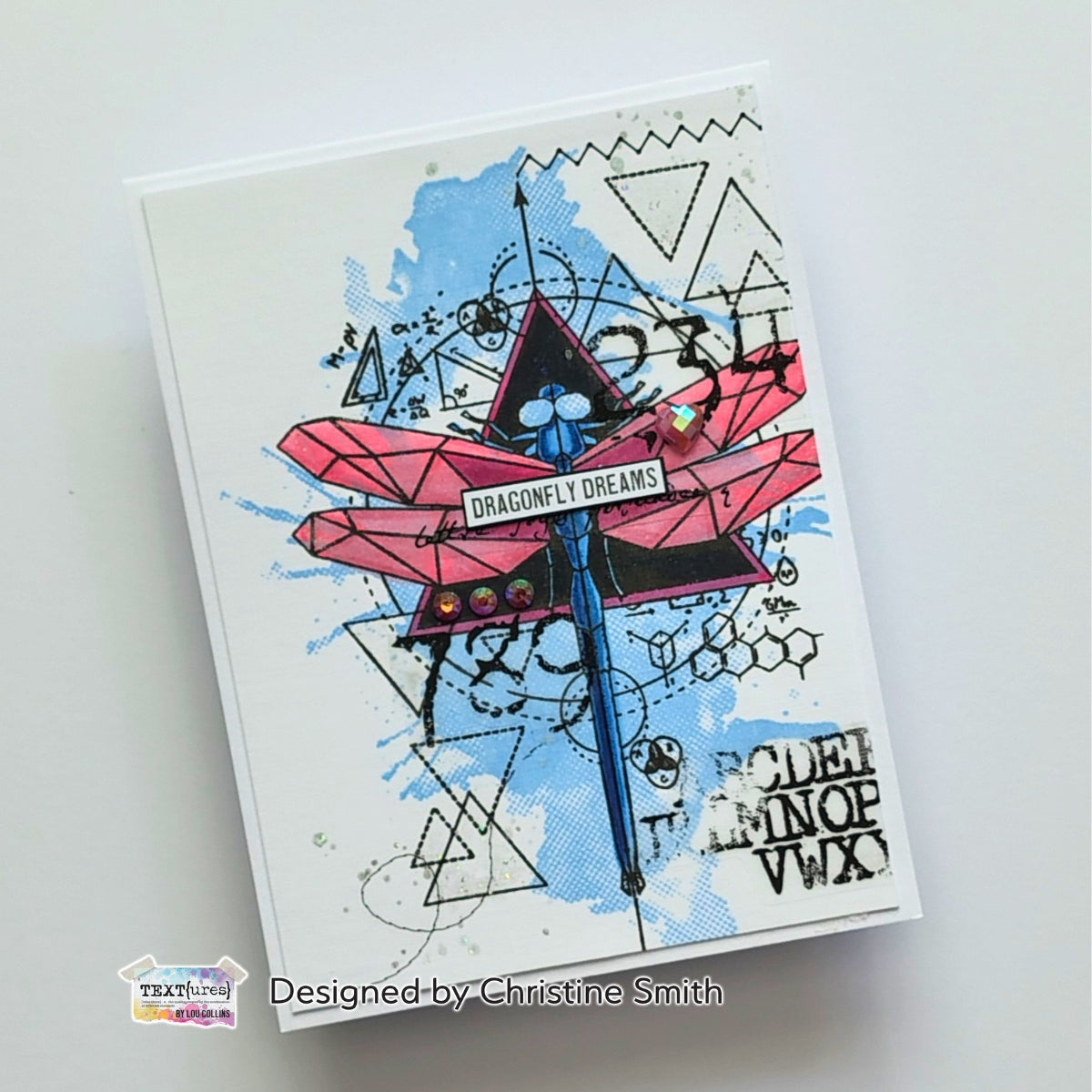 TEXT{ures} Dragonfly Dreams Kiss-Cut PET Tape