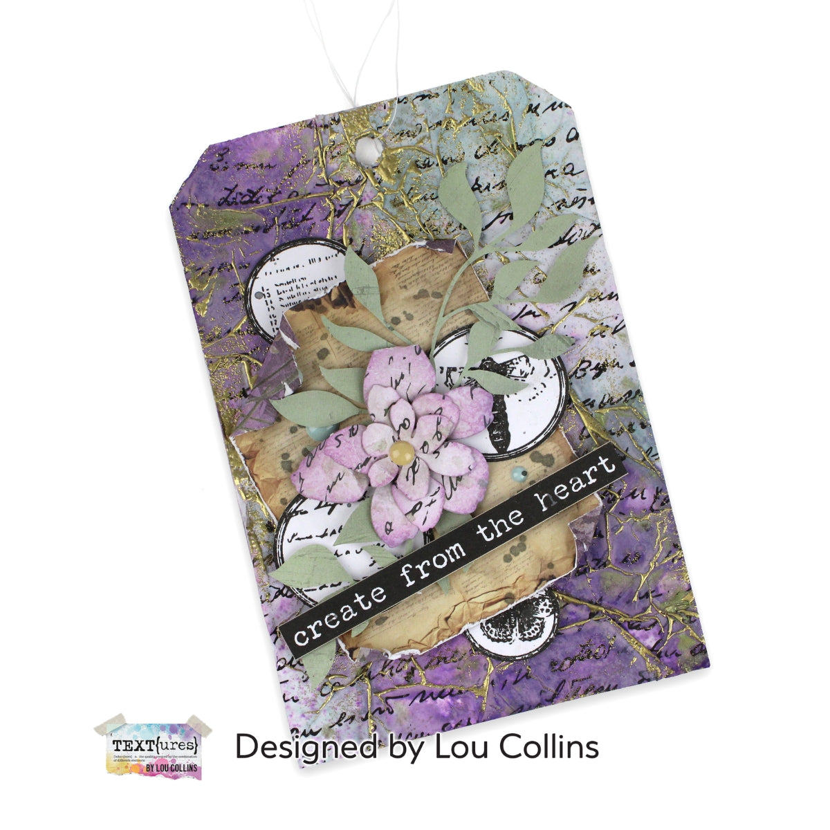 TEXT{ures} Beneath the Brambles 8in x 8in Paper Pad