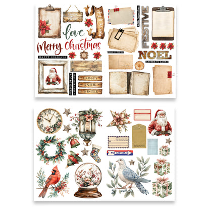 TEXT{ures} Winter in Bloom Wood & Words Laser Cuts