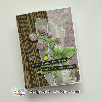 TEXT{ures} Beneath the Brambles 8in x 8in Paper Pad