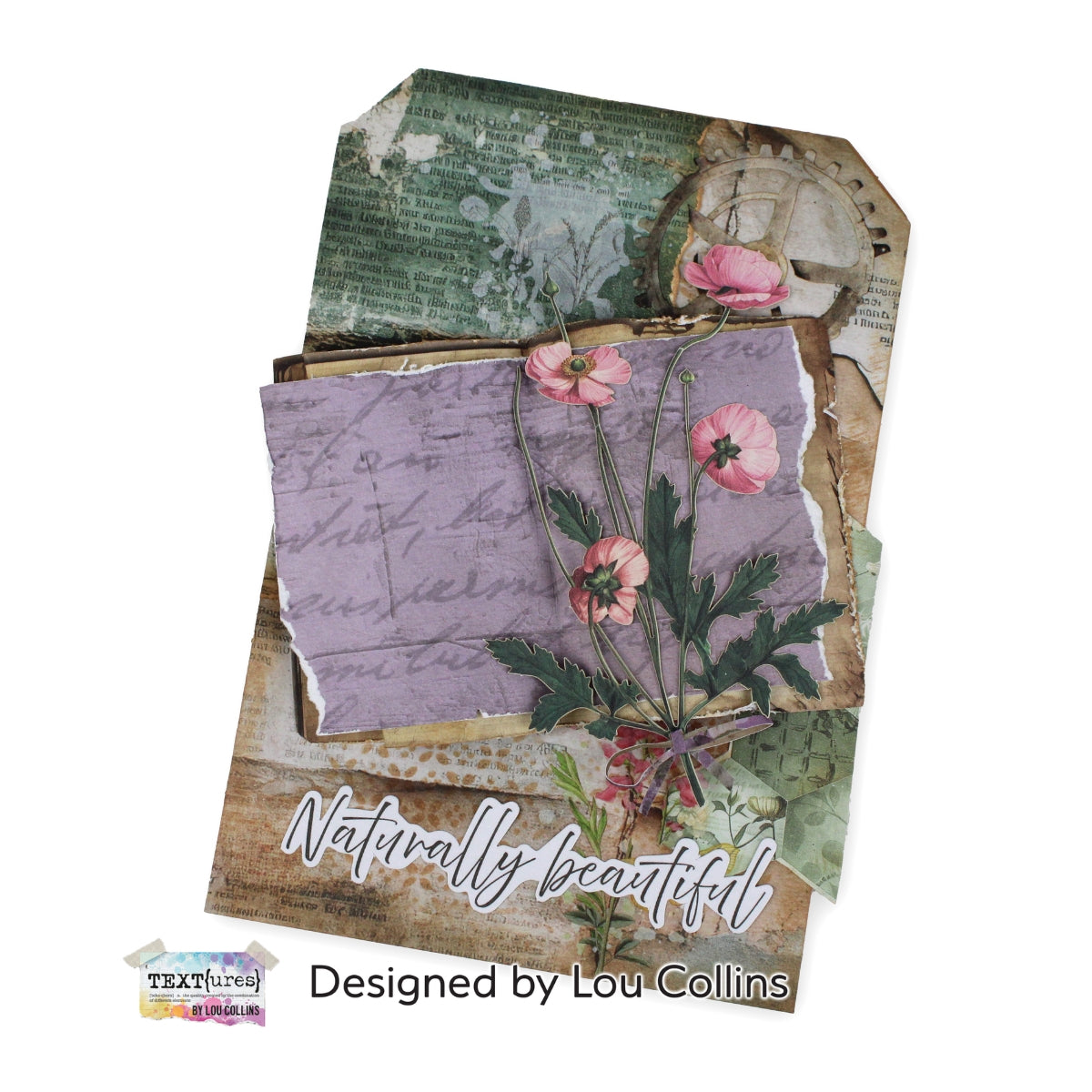 TEXT{ures} Beneath the Brambles 8in x 8in Paper Pad
