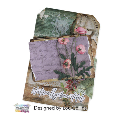 TEXT{ures} Beneath the Brambles 8in x 8in Paper Pad