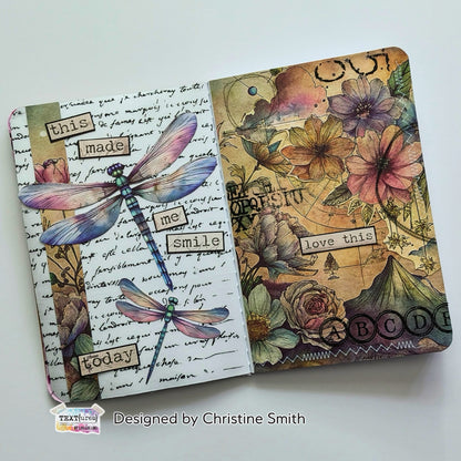 TEXT{ures} Stitch Pattern Vol II 6in x 8in Rub-On Transfer Set