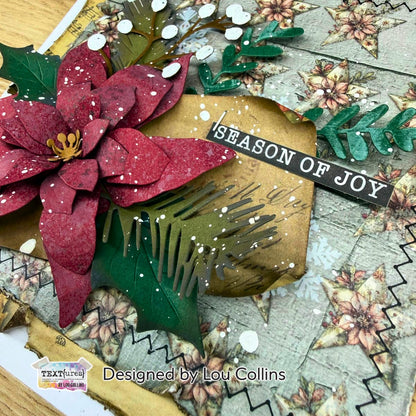 TEXT{ures} Winter in Bloom Music Sheets 5in x 7in Paper Pack