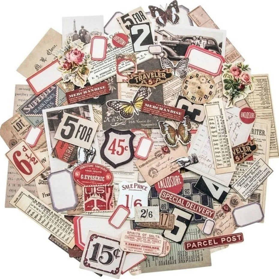 Idea-ology Tim Holtz Ephemera Pack Snippets (11pcs)