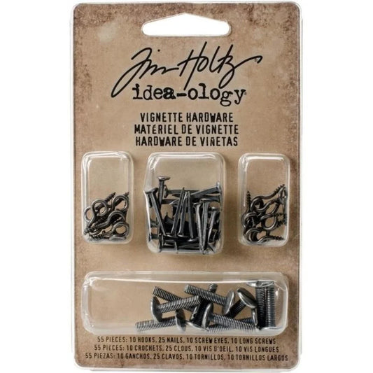 Idea-ology Tim Holtz Vignette Hardware (55pcs)