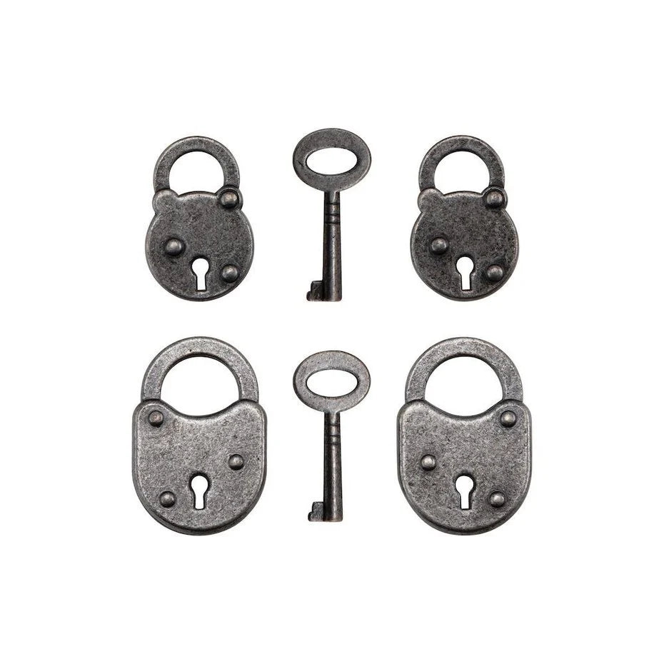 Idea-ology Tim Holtz Halloween Adornments Locks & Keys