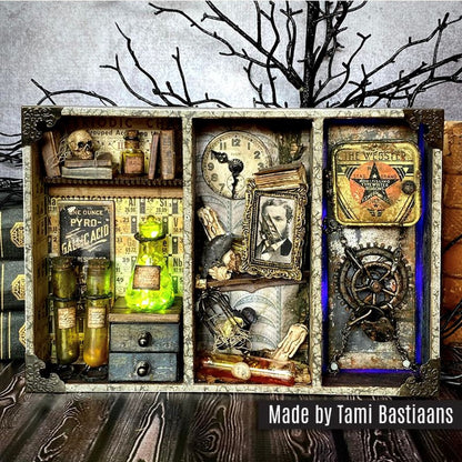 Idea-ology Tim Holtz Halloween Adornments Locks & Keys