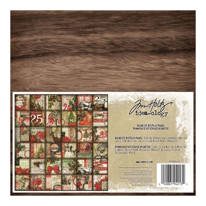 Idea-ology Tim Holtz Christmas Vignette Display Panel