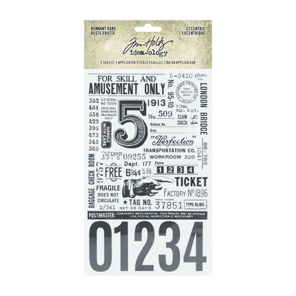 Idea-ology Tim Holtz Remnant Rubs Eccentric