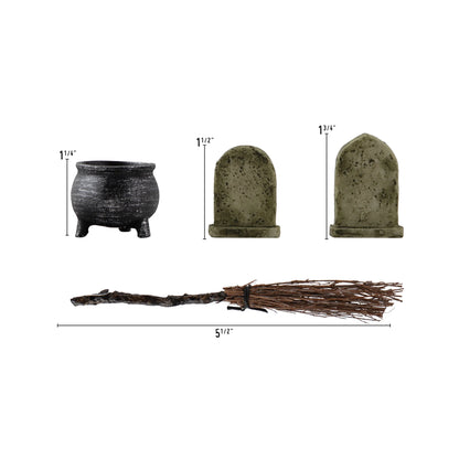 Idea-ology Tim Holtz Graveyard (4 pcs)