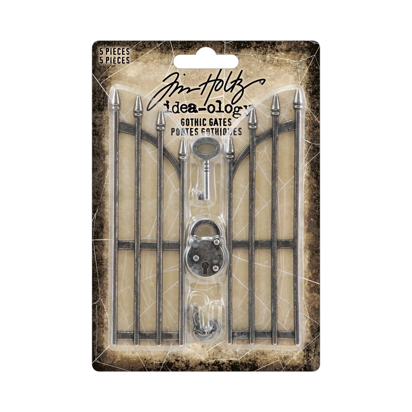 Idea-ology Tim Holtz Gothic Gates (5 pcs)