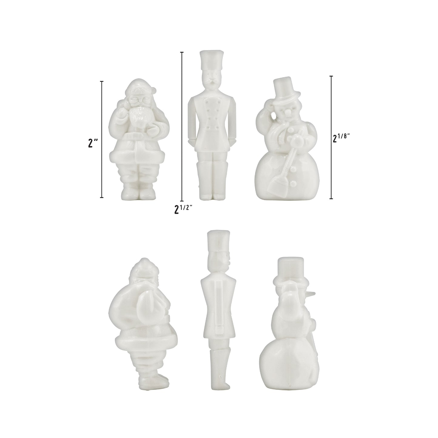 Idea-ology Tim Holtz Christmas Salvaged Figures Small