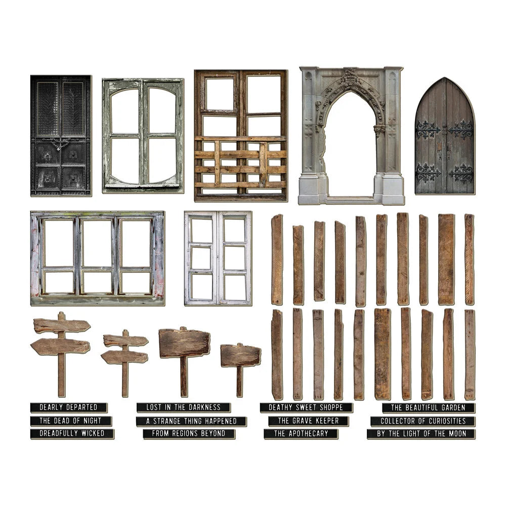 Idea-ology Tim Holtz Halloween Baseboards