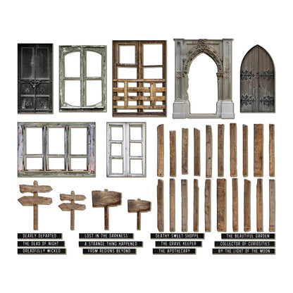Idea-ology Tim Holtz Halloween Baseboards