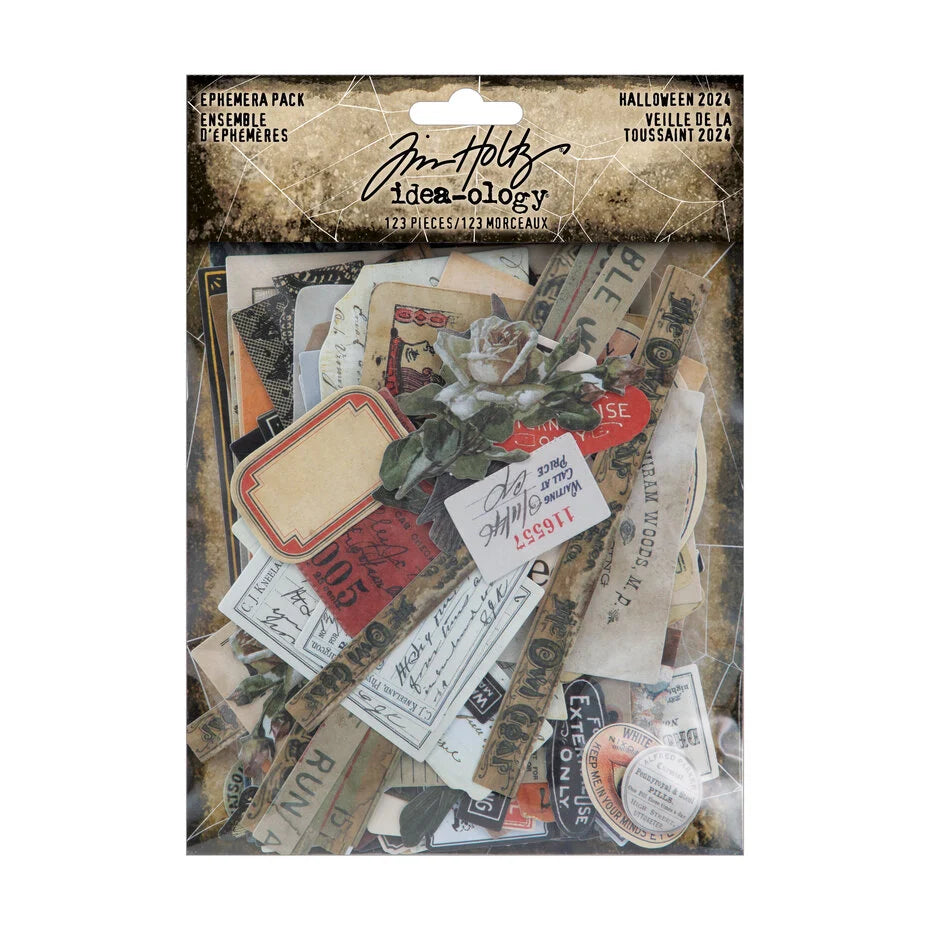 Idea-ology Tim Holtz Halloween Ephemera Pack