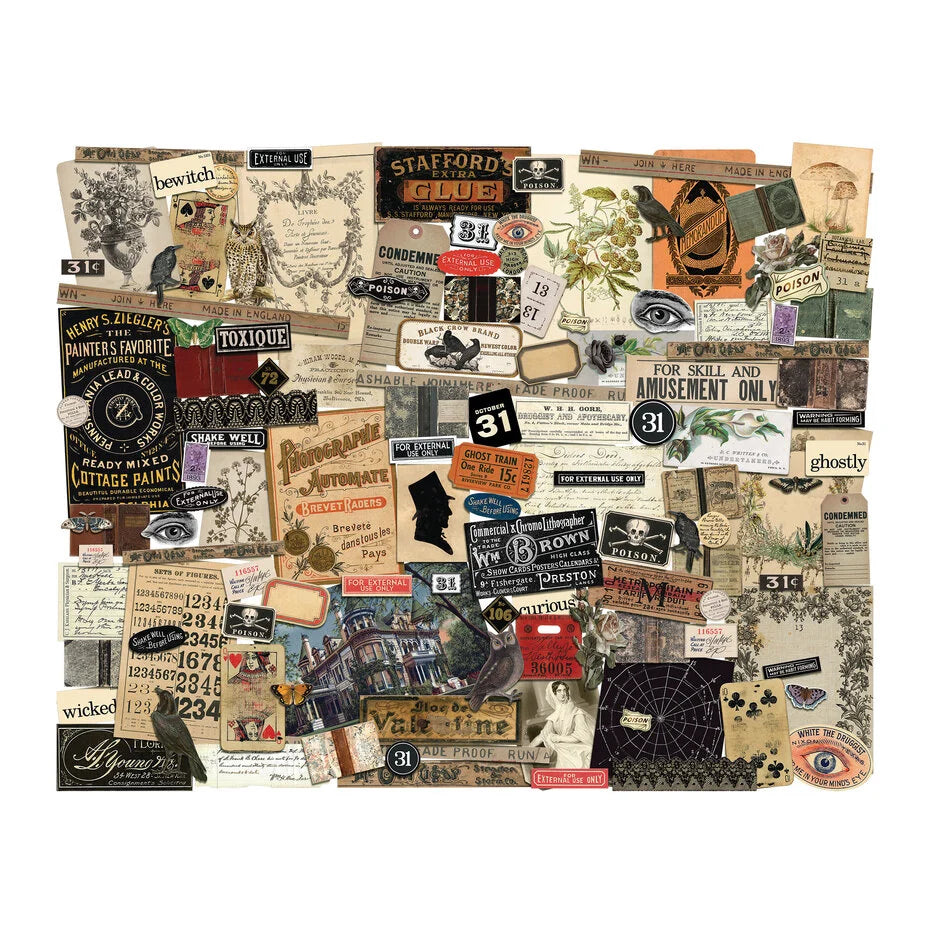 Idea-ology Tim Holtz Halloween Ephemera Pack