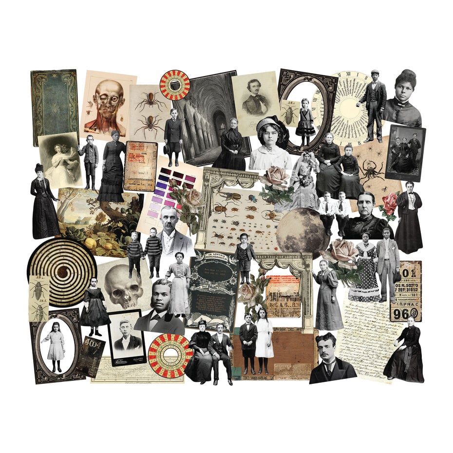 Idea-ology Tim Holtz Halloween Layers + Paper Dolls
