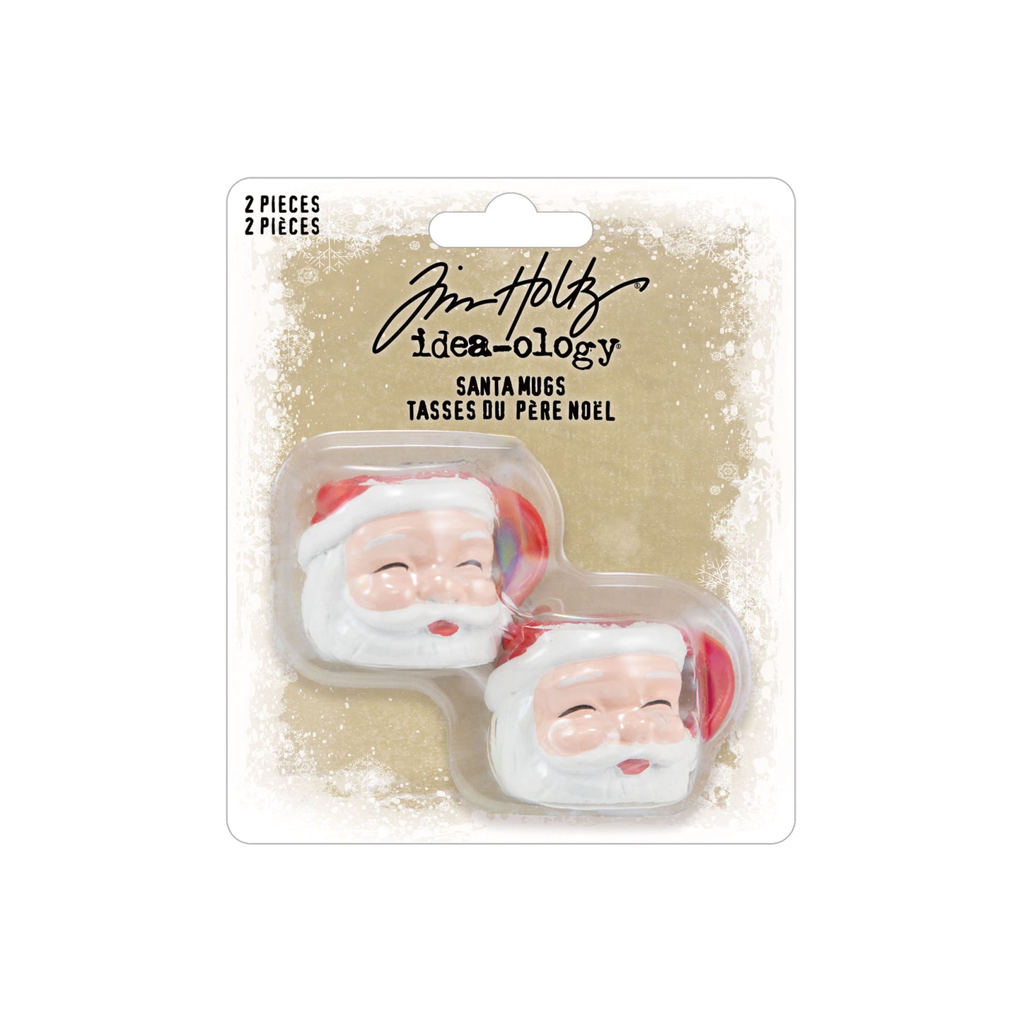 Idea-ology Tim Holtz Christmas Santa Mug